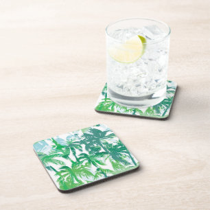 Posavasos Plástico Astras Tropicales Palmas