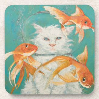 Posavasos Plástico duro para gatos