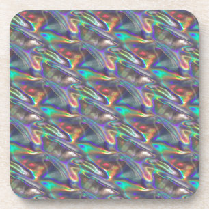 Posavasos plata holográfica