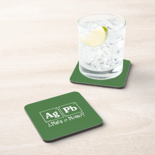 Posavasos Plata o plomo
