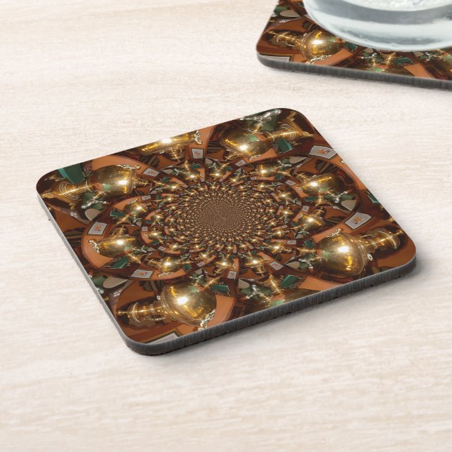 Posavasos Plata y oro (Lado Izquierdo)
