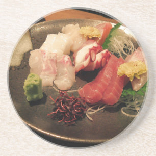 Posavasos Plate Wasabi Japón Sushi Power Fish Asia