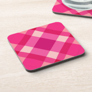 Posavasos Platos modernos de mediados del siglo XX, rosa y v