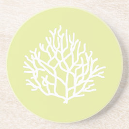 Posavasos Playa de Coral Reef personalizado colores Cojín de