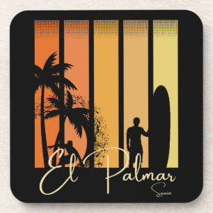 Posavasos Playa de surf El Palmar España