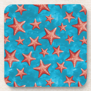 Posavasos Playa de Verano Red Starfish Costa Náutica