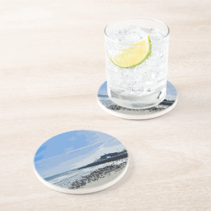 Posavasos Playa del pueblo de Narragansett Rhode Island Pint
