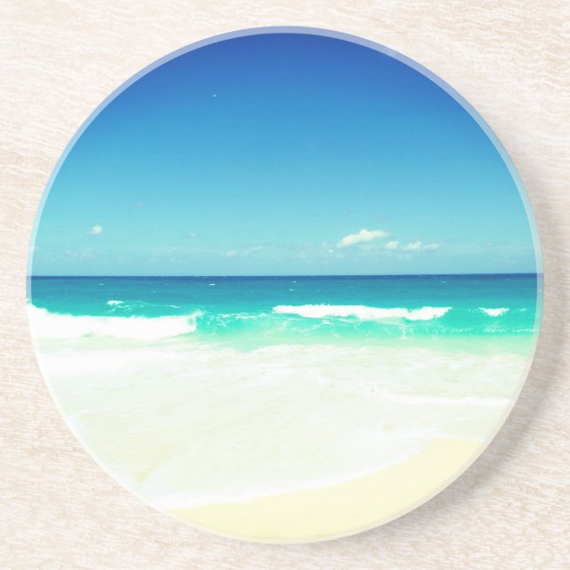 Posavasos Playa tropical (Frente)