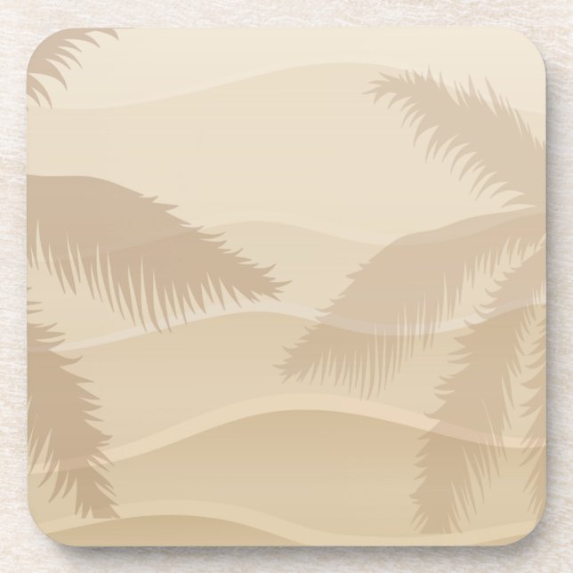 Posavasos Playa Tropical (Frente)