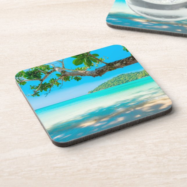 Posavasos Playa Tropical (Lado Izquierdo)