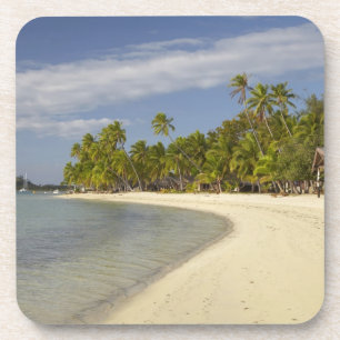 Posavasos Playa y palmeras, Plantation Island Resort