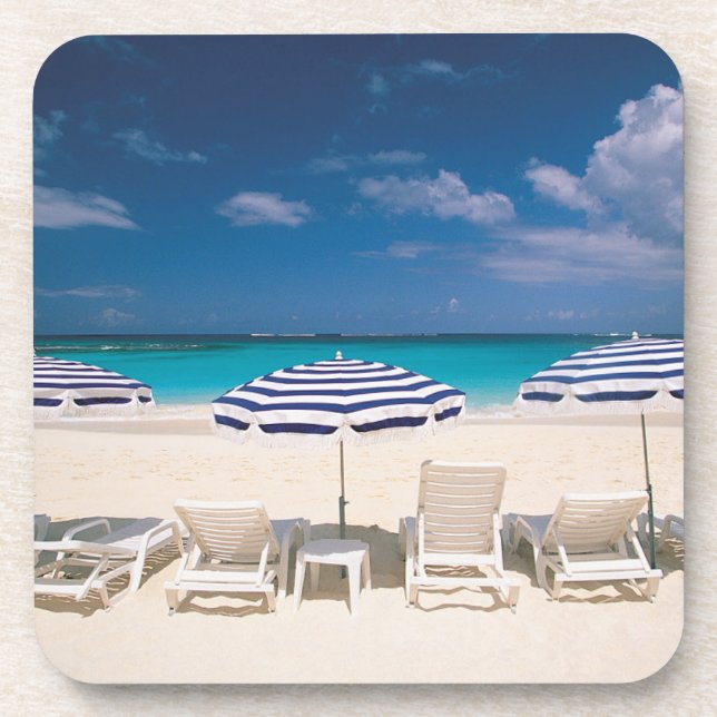 Posavasos Playas tropicales | Anguila Tropical Beach (Frente)