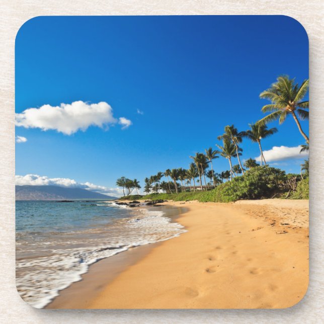 Posavasos Playas tropicales | Wailea, Maui, Hawaii (Frente)