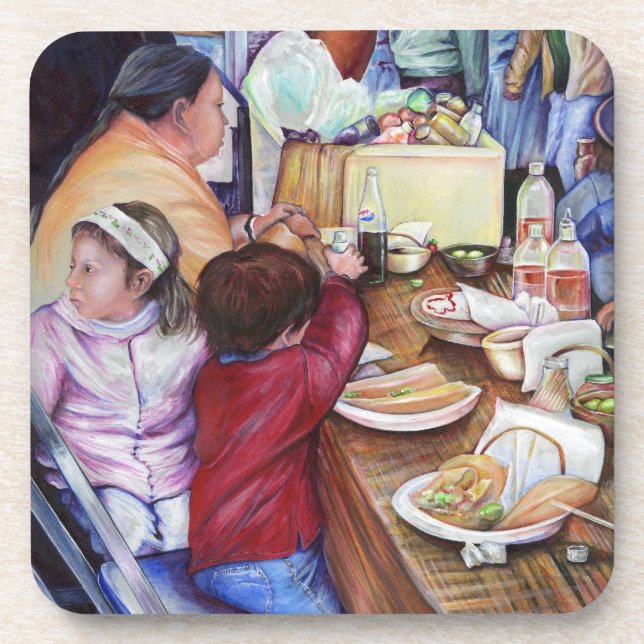 Posavasos Plegable Picnic, México (Frente)