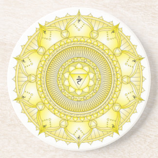 Posavasos Plexus solar Chakra Light Mandala