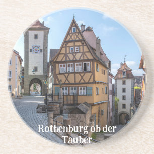 Posavasos Plönlein en Rothenburg ob der Tauber, Alemania
