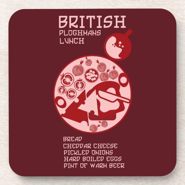 Posavasos Ploughmans Pub Lunch (Frente)