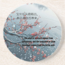 Posavasos plum bossom