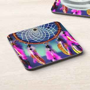 Posavasos Plumas de atrapasueños 
