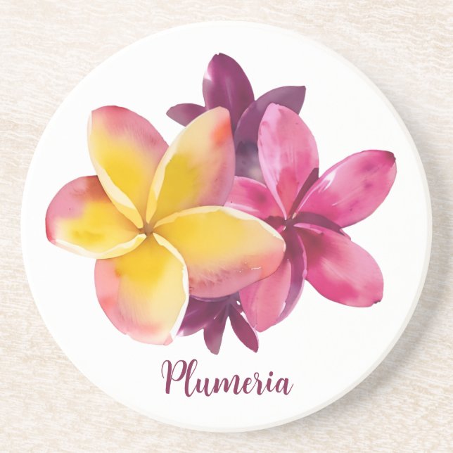 Posavasos Plumeria (Frente)