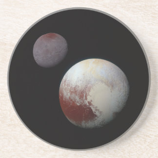 Posavasos Pluto y Barón 9 o Sistema Solar de Planeta Enano