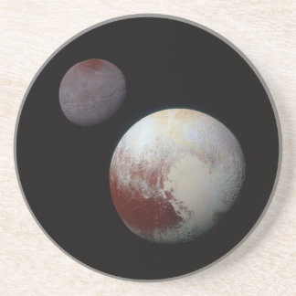 Posavasos Pluto y Barón 9 o Sistema Solar de Planeta Enano