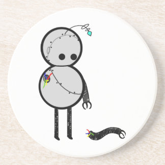 Posavasos Poco robot con el brazo quebrado