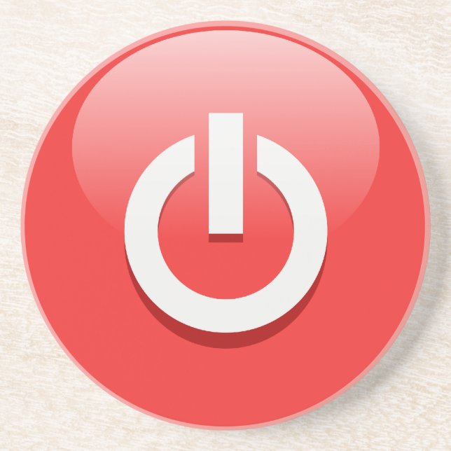 Posavasos Poder apagado (Frente)