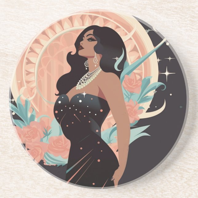 POSAVASOS PODER DE LA BELLEZA #1 (Frente)