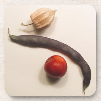 Posavasos poha, frijol y ciruela