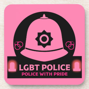 Posavasos Policía del Orgullo Gay LGBT+