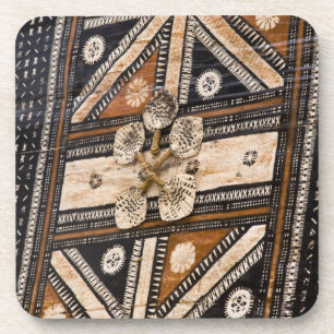 Posavasos Polinesia, Reino de Tonga. Detalle de tapa