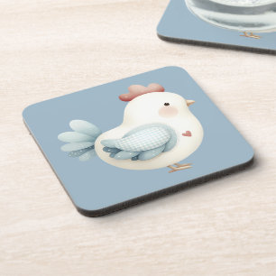 Posavasos Pollo Cottagecore Pastel
