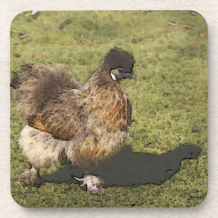 Posavasos pollo de juguete