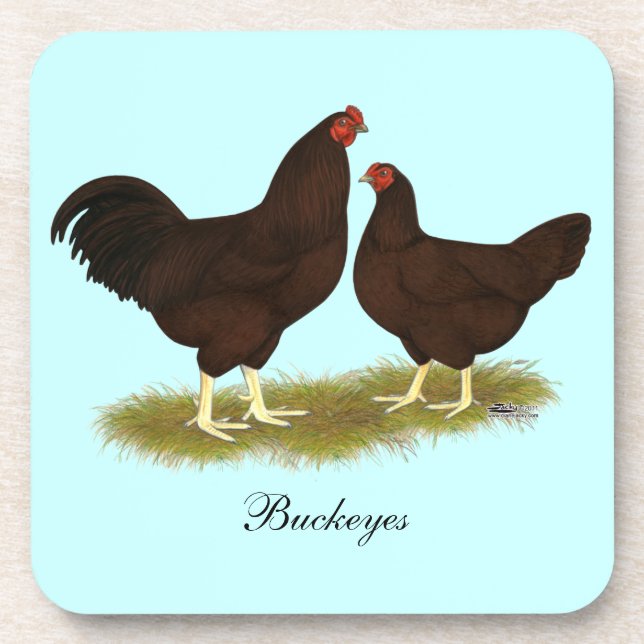 Posavasos Pollos de Buckeye (Frente)