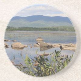 Posavasos Pondicherry View Sandstone Coaster