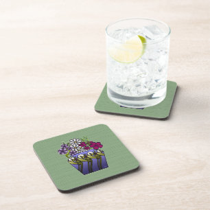 Posavasos Ponente de opinión Lily Vase Set de 6