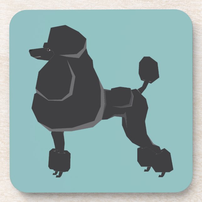 Posavasos Poodle (Frente)