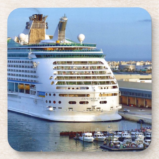 Posavasos Popa del explorador en casa (Frente)