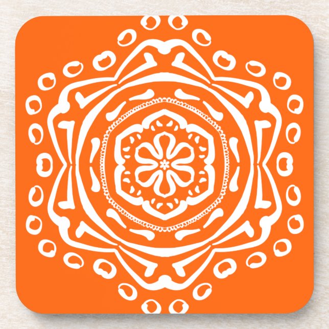Posavasos Poppy Mandala (Frente)