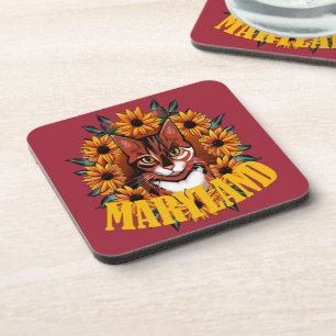 Posavasos Por El Amor Del Gato Calico De Maryland