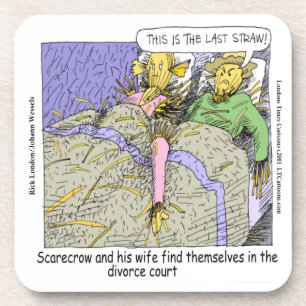 Posavasos Por qué los asustorios se divorcian graciosamente