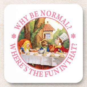Posavasos ¿Por qué sea normal? ¿Dónde está la diversió
