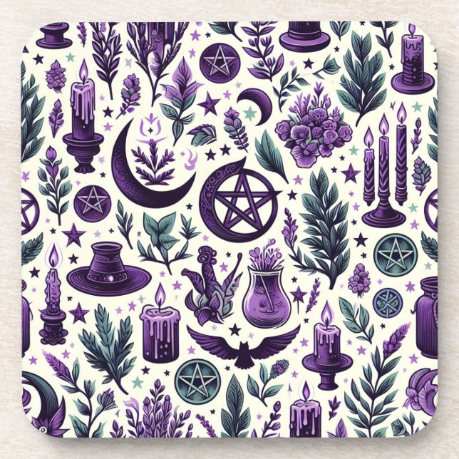 Posavasos Porta-copos de plástico rígido (Frente)