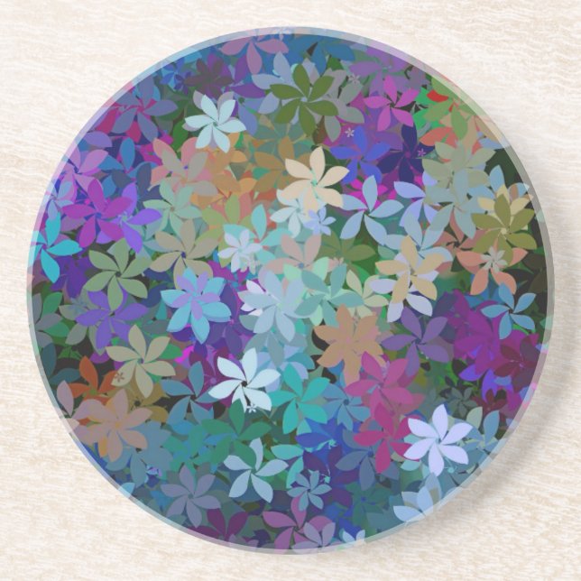 Posavasos Porta vasos Florido (Frente)