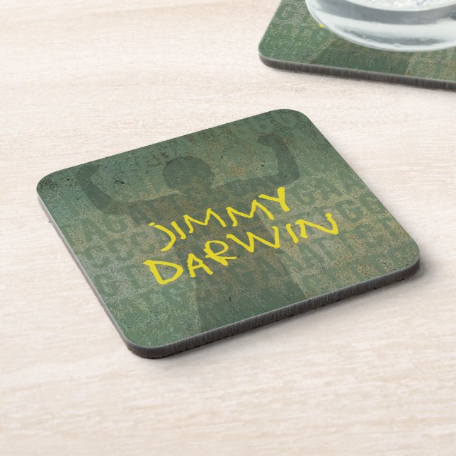 Posavasos Portada del libro de Jimmy Darwin (Lado Izquierdo)
