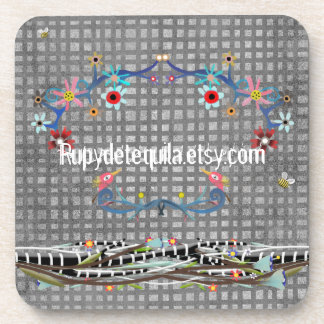 POSAVASOS PORTAOBJETOS CON TU NOMBRE