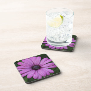 Posavasos Portavasos de flor púrpura