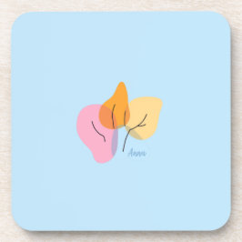 Posavasos Portavasos de forma abstracta