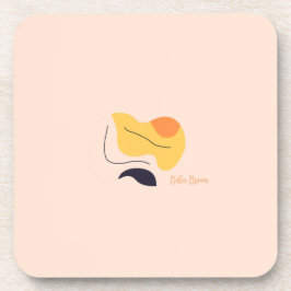 Posavasos Portavasos de forma abstracta